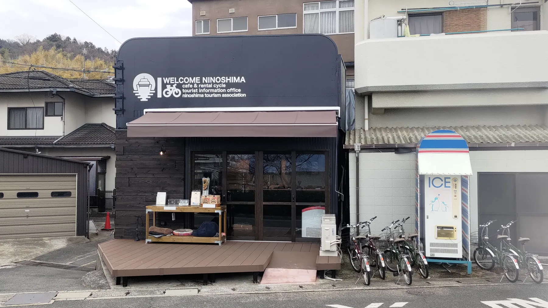 似島の海